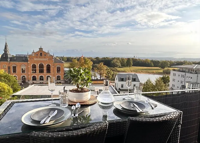 Oasis Appart - Wohnen Am Elbtal - Balkon - Netflix - Tiefgarage